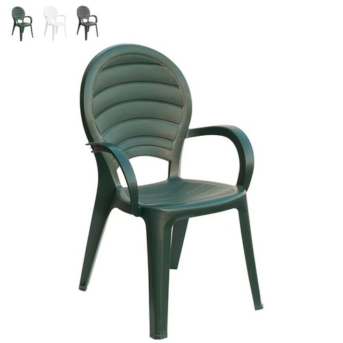 Sedia plastica giardino - in, da