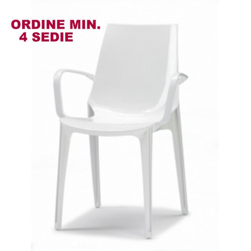 Sedia vanity con braccioli - sedia,
