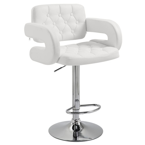 Homcom sgabello alto - alto, da