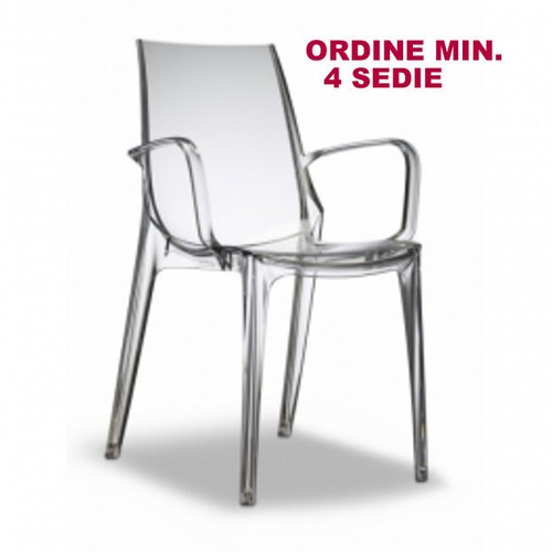 Sedia vanity con braccioli - con,