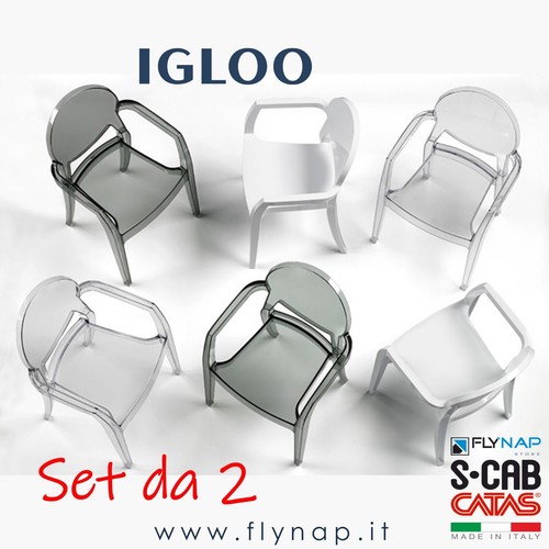 Scab design set poltrone - design, 2