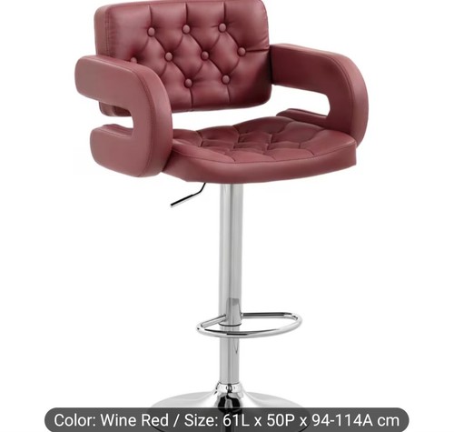 Sgabello bar homcom - sgabello, da
