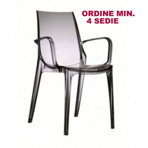 Sedia vanity con braccioli - sedia,