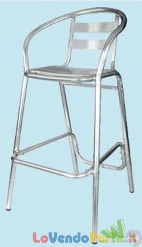 Sgabello con braccioli bar - con,
