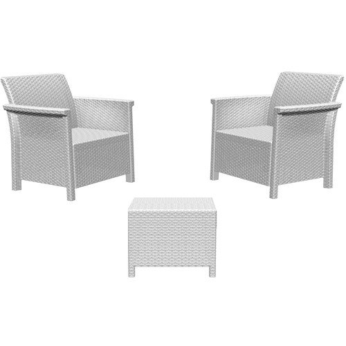 Set tavolo sedie giardino - sedie,